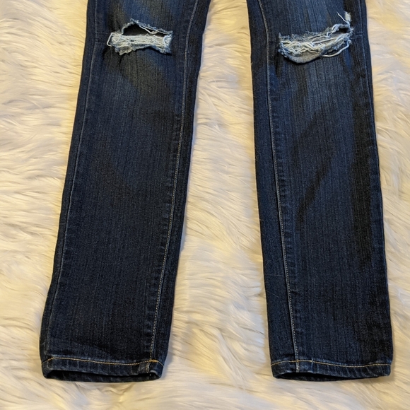 Paige Edgemont distressed skinny jeans size 25 - Picture 2 of 8